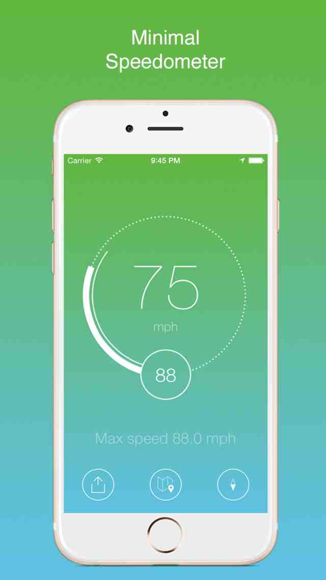 iSpeedo GPS Speed Tracker App for iPhone New iPhone Utilities App